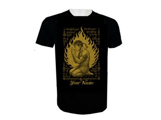 เสื้อยืดลายมวยไทย สวยงาม เพิ่มชื่อได้ตามต้องการ : KNTSHCUST-029