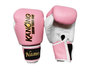 สั่งทำนวมมวยไทย ปักชื่อข้อมือ : KNGCUST-412