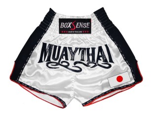 กางเกงมวยไทยปักชื่อ : KNSCUST-1261-ญี่ปุ่น