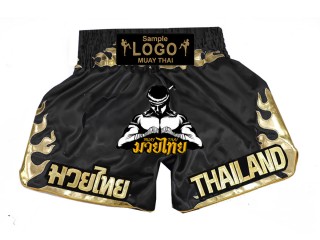 กางเกงมวยไทย กางเกงมวย สั่งทำ เพิ่มโลโก้ได้