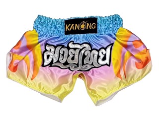 กางเกงมวยไทย กางเกงมวย เอวต่ำ Kanong : KNSRTO-508