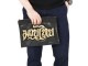 กระเป๋า Clutch ดีไซน์มวยไทย by KANONG : สีดำ/ทอง ขนาด A4