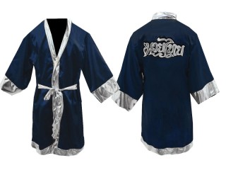 เสื้อคลุมมวยไทย KANONG Boxing Robe ปักชื่อได้ : KNFIR-125-สีกรม