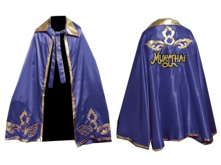 เสื้อคลุมมวยไทยแบตแมน KANONG Batman Robe ปักชื่อได้ : สีกรมลายไทย