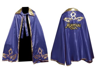 เสื้อคลุมมวยไทยแบตแมน แบรนด์คะนอง ปักชื่อได้ : สีกรมลายไทย