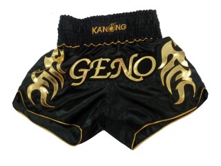 สั่งตัดกางเกงมวยไทย ปักชื่อได้ : KNSCUST-1150