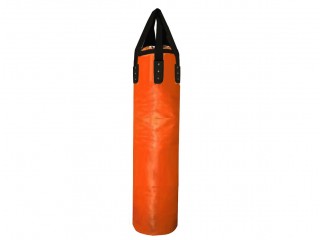 [บรรจุแล้ว] กระสอบทรายมวยไทย Heavy Bag รุ่น Professional หนัง Microfiber : สีส้ม 180 ซม