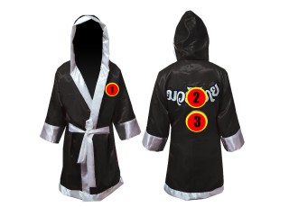 เสื้อคลุมมวยไทยสำหรับเด็ก สั่งทำ KANONG Boxing Robe ปักชื่อได้