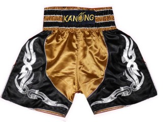 กางเกงมวยสากล กางเกงบ็อกซิ่งปักชื่อ : KNBXCUST-2016