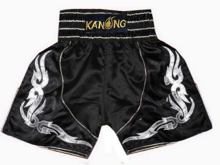 กางเกงมวยสากล กางเกงบ็อกซิ่งปักชื่อ : KNBXCUST-2017