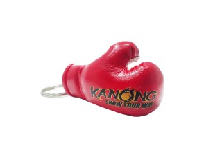 พวงกุญแจนวม ของฝากมวยไทย Kanong : สีแดง