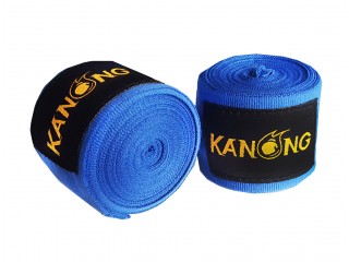 ผ้าพันมือชกมวย Kanong รุ่นมาตรฐาน : น้ำเงิน