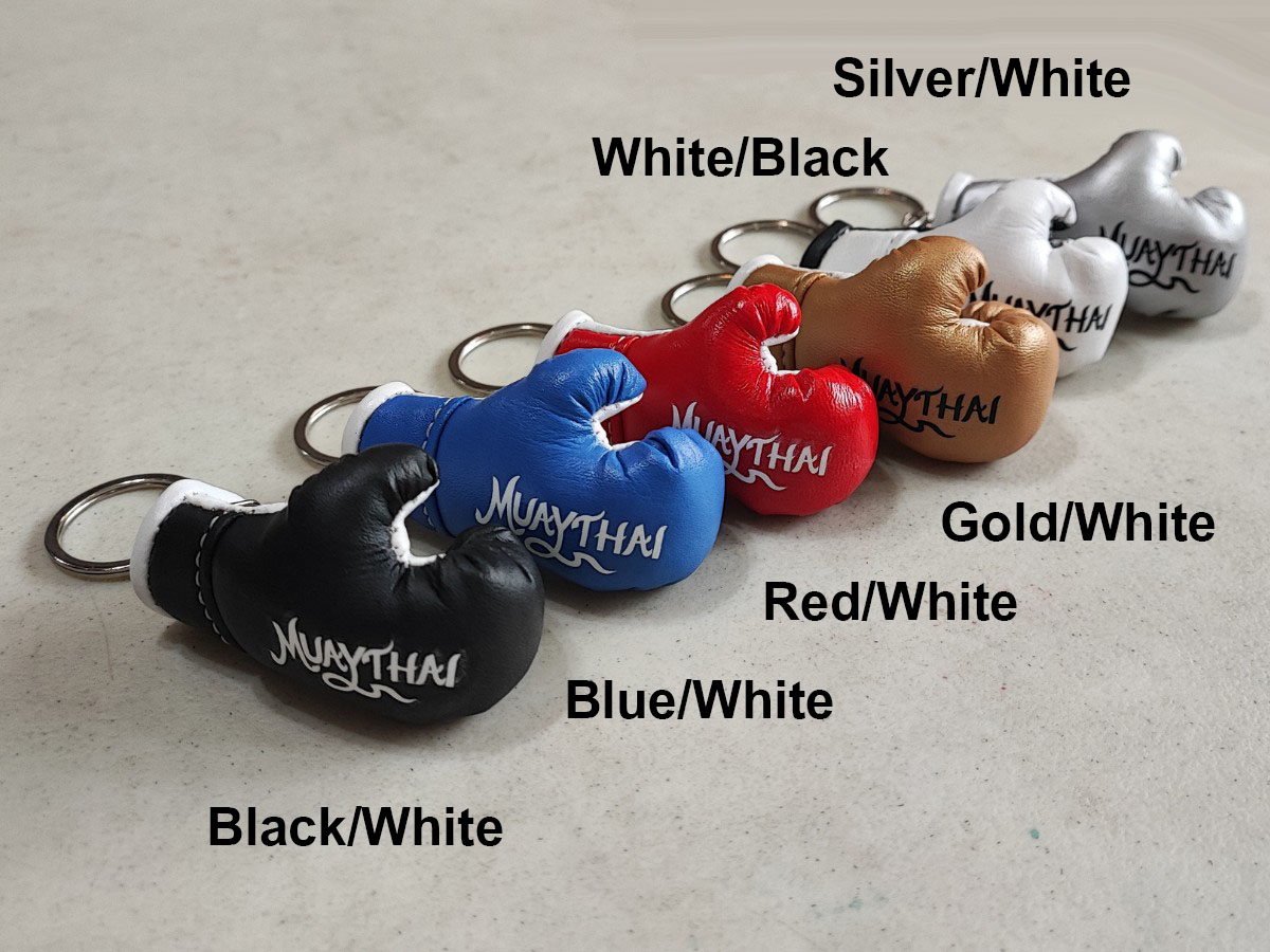 thumbnail image 2 of Muay Thai Boxing Pants Keychains - 2pcs Set Red & Blue 3D Resin Keyrings, Handcrafted Souvenirs 2 of 10
